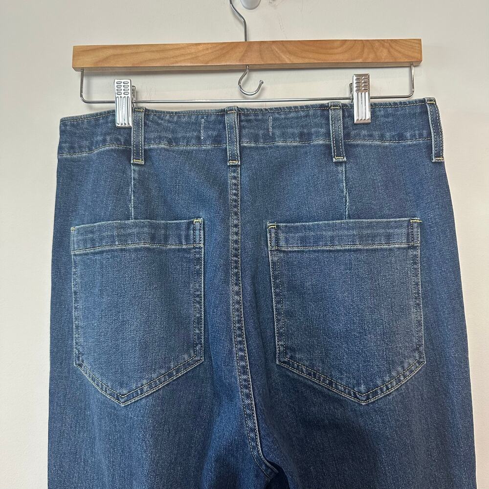 AMO Women's High Rise Blue Jeans - Picture 6 of 9